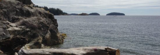 Pebbles Beach in the Town of Gibsons, BC